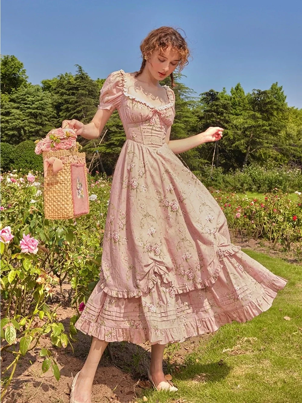 NEW LaceMade Rosa Rubus Story Corset Dress Size XS - Picture 2 of 5